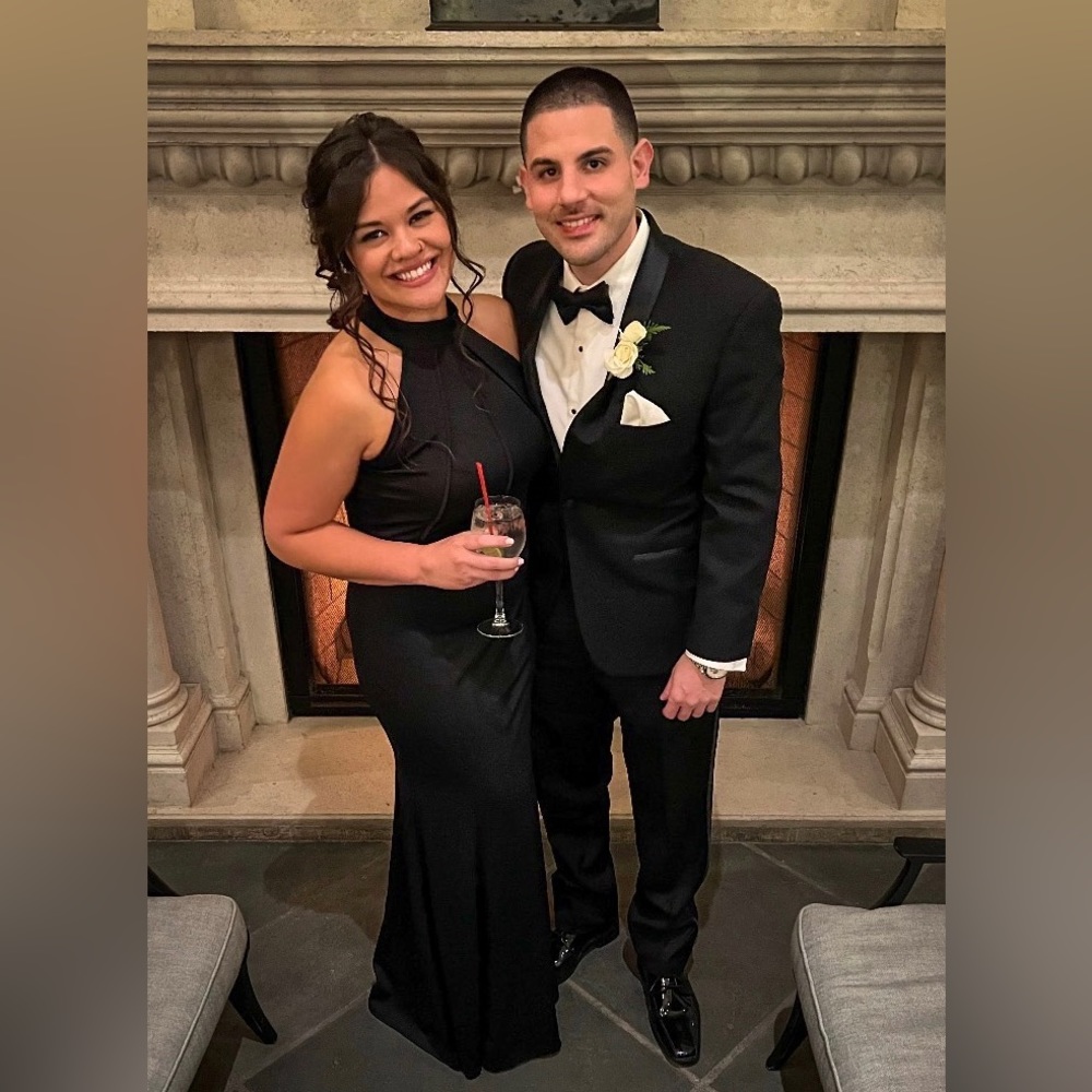 Formal black dress